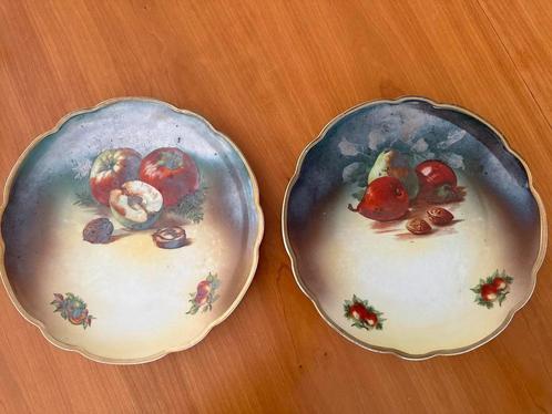 2 assiettes en porcelaine Zdekauer Moritz Autriche, Antiquités & Art, Antiquités | Porcelaine, Enlèvement ou Envoi