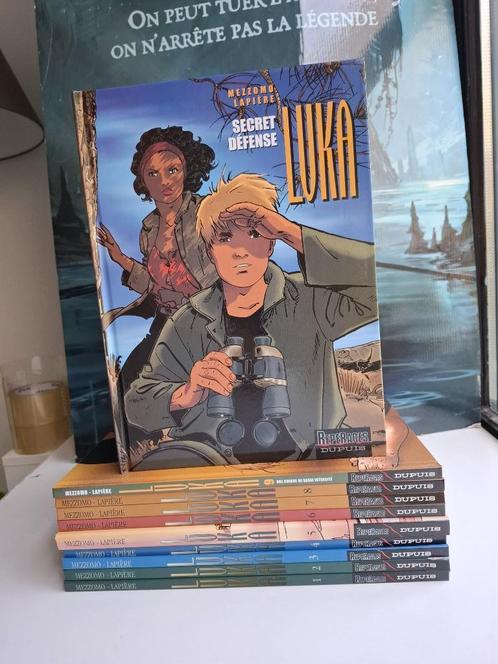 LUKA TOMES 1 à 10 SERIE COMPLETE TBE TOUS EO + COFFRET T5, Boeken, Stripverhalen, Zo goed als nieuw, Complete serie of reeks, Ophalen of Verzenden