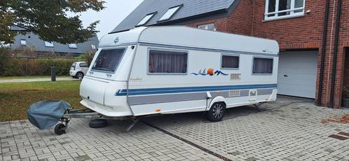 HOBBY EXCELLENT 530  BJ 96 PACHT STAAT, Caravans en Kamperen, Caravans, Particulier, tot en met 5, 1250 - 1500 kg, Rondzit, Hobby