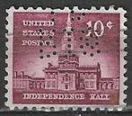 USA 1956 - Yvert 615perf - Independence Hall Philadelphia (S, Postzegels en Munten, Verzenden, Gestempeld