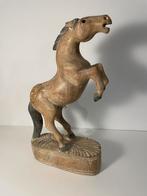 Cheval de sculpture sur bois, Antiquités & Art, Art | Sculptures & Bois, Envoi