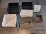 Skubb bakjes Ikea wit grijs zwart, Ophalen, Zo goed als nieuw