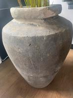 Stenen kruik/ olijfpot/ stenen pot, Huis en Inrichting, Woonaccessoires | Vazen, Ophalen, Onbekend, Onbekend, Onbekend