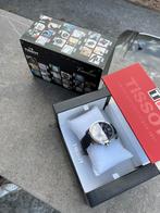 Tissot PRC 200 horloge met doos, Leer, Staal, Polshorloge, Zo goed als nieuw