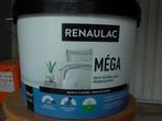 Peinture mur & plafond RENAULAC MEGA  20 litres, Ophalen, Wit, Nieuw, Verf