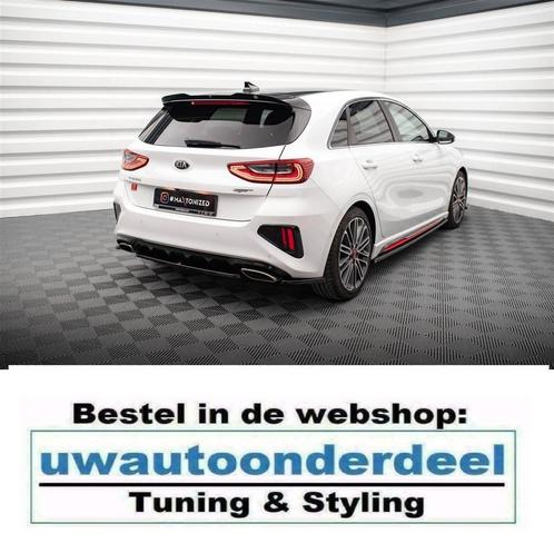 Maxton Design Spoiler Splitter Lip Voor Kia Ceed GT MK3, Auto diversen, Tuning en Styling, Verzenden