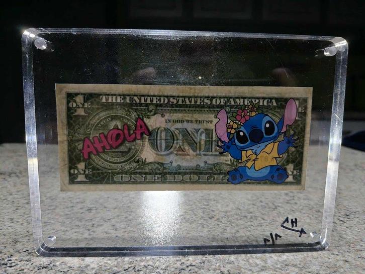 1 dollar briefje stitch, Postzegels en Munten, Munten en Bankbiljetten | Verzamelingen, Bankbiljetten, Ophalen of Verzenden