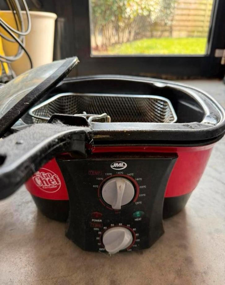 Go Chef Heteluchtfriteuse, Elektronische apparatuur, Airfryers, Gebruikt, Ophalen of Verzenden