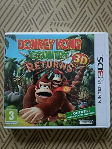 Donkey Kong Country Returns voor 3DS beschikbaar voor biedingen