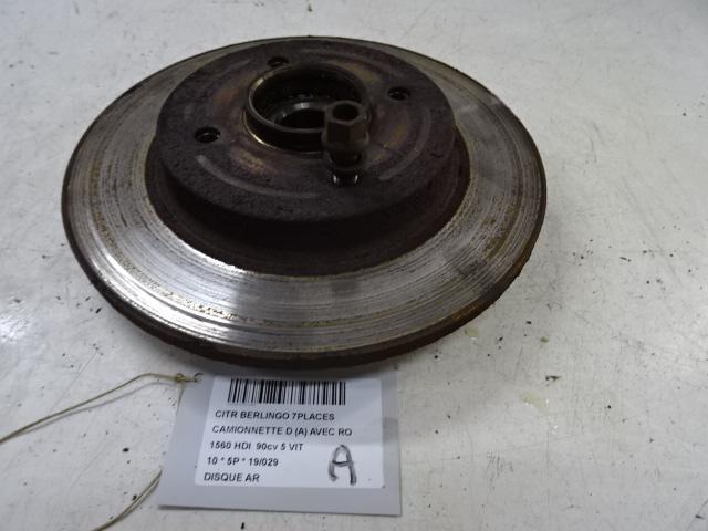 FREIN DISQUE ARRIÈRE Citroën Berlingo Multispace, Autos : Pièces & Accessoires, Freins & Transmission, Citroën, Utilisé