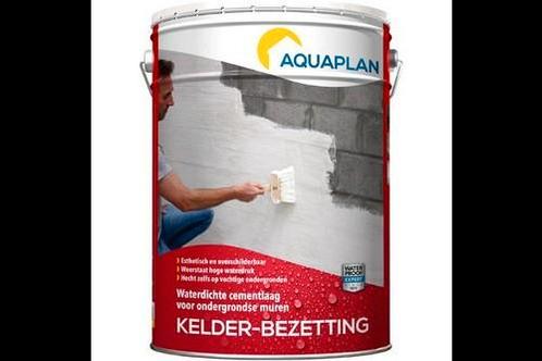 37 Kg kelderbezetting Aquaplan cementlaag, Bricolage & Construction, Peinture, Vernis & Laque, Neuf, Enlèvement