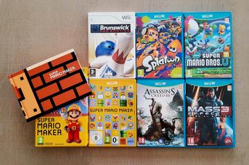 Wii U games  beschikbaar voor biedingen