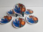 Lot de 6 sous verres Villeroy boch acapulco., Antiek en Kunst