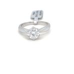 1.09 CT 6 PRONG SOLITAIRE RING, Neuf, Femme ou Homme, Or, Blanc