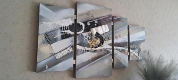 4 luiks canvas schilderij beschikbaar voor biedingen