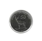 Eritrea, 50 Cents 1997., Postzegels en Munten, Munten | Afrika, Ophalen of Verzenden, Overige landen, Losse munt