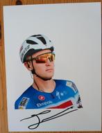 Gesigneerde foto van Tim Merlier., Sport en Fitness, Wielrennen, Verzenden, Nieuw
