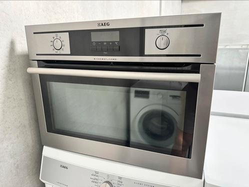AEG Combi oven / microgolf in zeer goede staat!, Elektronische apparatuur, Ovens, Gebruikt, Inbouw, Oven, 45 tot 60 cm, 45 tot 60 cm