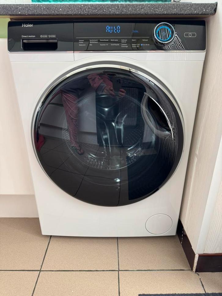haier wasmachine 8 kg, Elektronische apparatuur, Wasmachines, Zo goed als nieuw, Ophalen