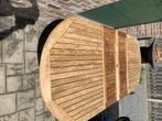 Mooie teaken tuin tafel, Tuin en Terras, Tuintafels, Ophalen, Gebruikt, Rechthoekig, Teakhout