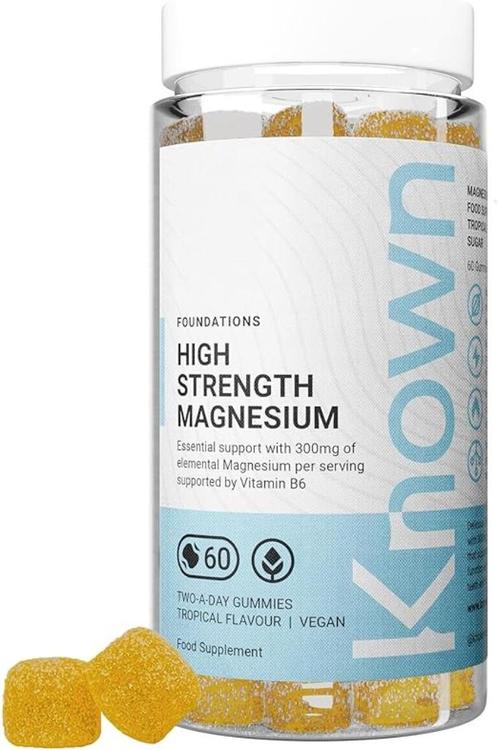 Known 300 mg hooggedoseerd magnesium Gummies GRATIS LEV, Sport en Fitness, Gezondheidsproducten en Wellness, Nieuw, Overige typen