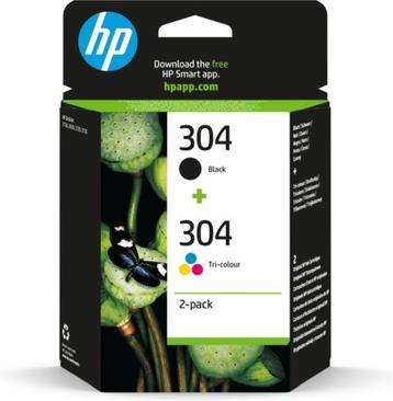 HP 304 - Inktcartridge - Kleur en Zwart - GRATIS VERZENDING beschikbaar voor biedingen