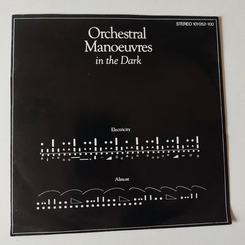 Orchestral Manoeuvres In The Dark - Electricity / Almost, Cd's en Dvd's, Vinyl Singles, Zo goed als nieuw, Single, Pop, 7 inch