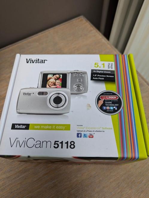 Digitale camera Vivitar Vivicam 5118, Audio, Tv en Foto, Fotocamera's Digitaal, Nieuw, Compact, Overige Merken, Ophalen
