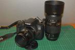 Canon Eos 2000D +50 Macro +Tamron 70-300, Audio, Tv en Foto, Spiegelreflex, Canon, Ophalen of Verzenden, Zo goed als nieuw