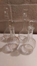 4 Karaffen, Antiek en Kunst, Ophalen of Verzenden