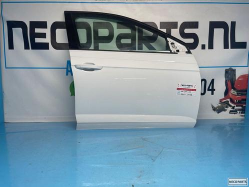 VW POLO 2G DEUR RECHTSVOOR PORTIER ORIGINELE LAK KLEUR LC9A, Auto-onderdelen, Carrosserie, Achterklep, Volkswagen, Achter, Gebruikt