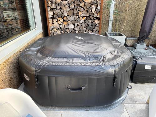 Spa Intex Pure -, Jardin & Terrasse, Jacuzzis, Comme neuf, Gonflable, Couverture, Tapis de sol, Filtre, Pompe, Enlèvement