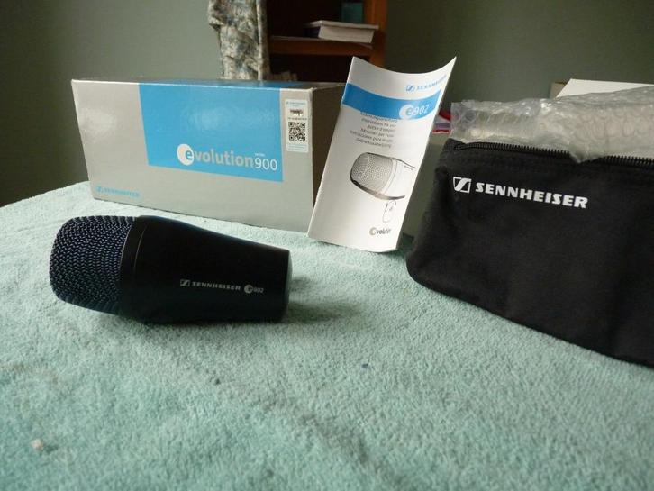 SENNHEISER E-902 BASMICROFOON - NIEUW, Muziek en Instrumenten, Microfoons, Nieuw, Instrumentmicrofoon, Ophalen of Verzenden