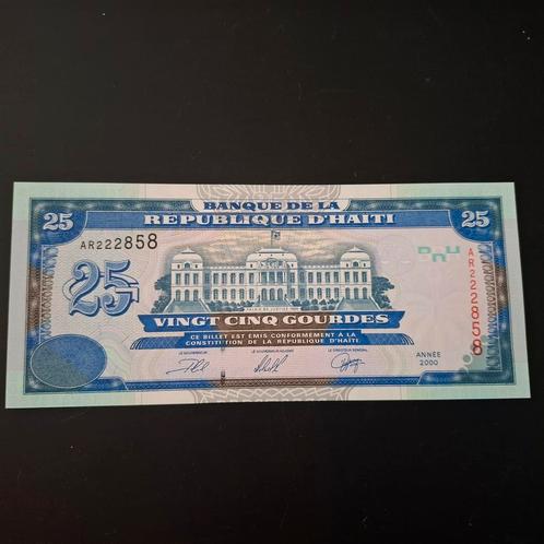 ### Haiti 25 gourdes 2000 ###, Postzegels en Munten, Bankbiljetten | Amerika, Ophalen of Verzenden