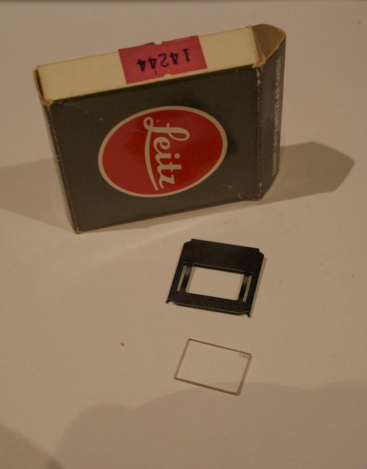 Lietz Leica dioptriecorrectie plus glas +3.0 Leica, Audio, Tv en Foto, Fotocamera's Analoog, Nieuw, Spiegelreflex, Leica, Ophalen of Verzenden