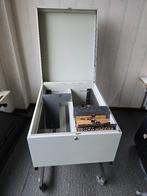 FICHEBAK/MATERIAALBAK OP WIELEN, Ophalen of Verzenden, Zo goed als nieuw