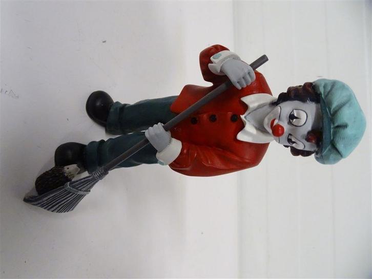 A6484. Gilde Clowns; Clown met Riek, Verzamelen, Beelden en Beeldjes, Gebruikt, Ophalen of Verzenden