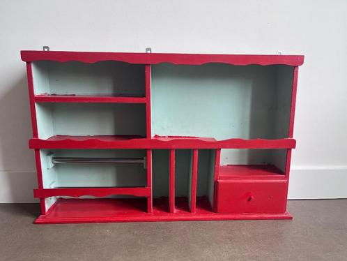 retro hangkastje, Huis en Inrichting, Woonaccessoires | Wanddecoraties, Gebruikt, Ophalen