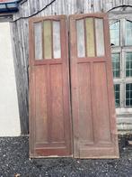 houten deuren, Doe-het-zelf en Bouw, Deuren en Vliegenramen, Ophalen, 120 cm of meer, Binnendeur, Zo goed als nieuw