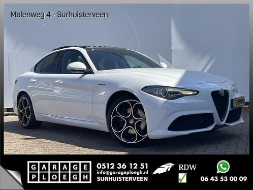 Alfa Romeo Giulia 2.0 T 281pk Veloce AWD Q4 Pano.dak Carplay, Auto's, Alfa Romeo, Bedrijf, Giulia, 4x4, ABS, Adaptieve lichten