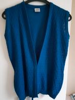 Mouwloos vestje (blauw) maat M 40,42 100% acrylic., Verzenden, Zo goed als nieuw, Maat 42/44 (L), Blauw
