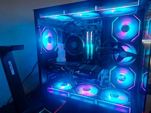 PC Gamer + setup complet, Computers en Software, Desktop Pc's, Zo goed als nieuw, SSD, Gaming, Ophalen