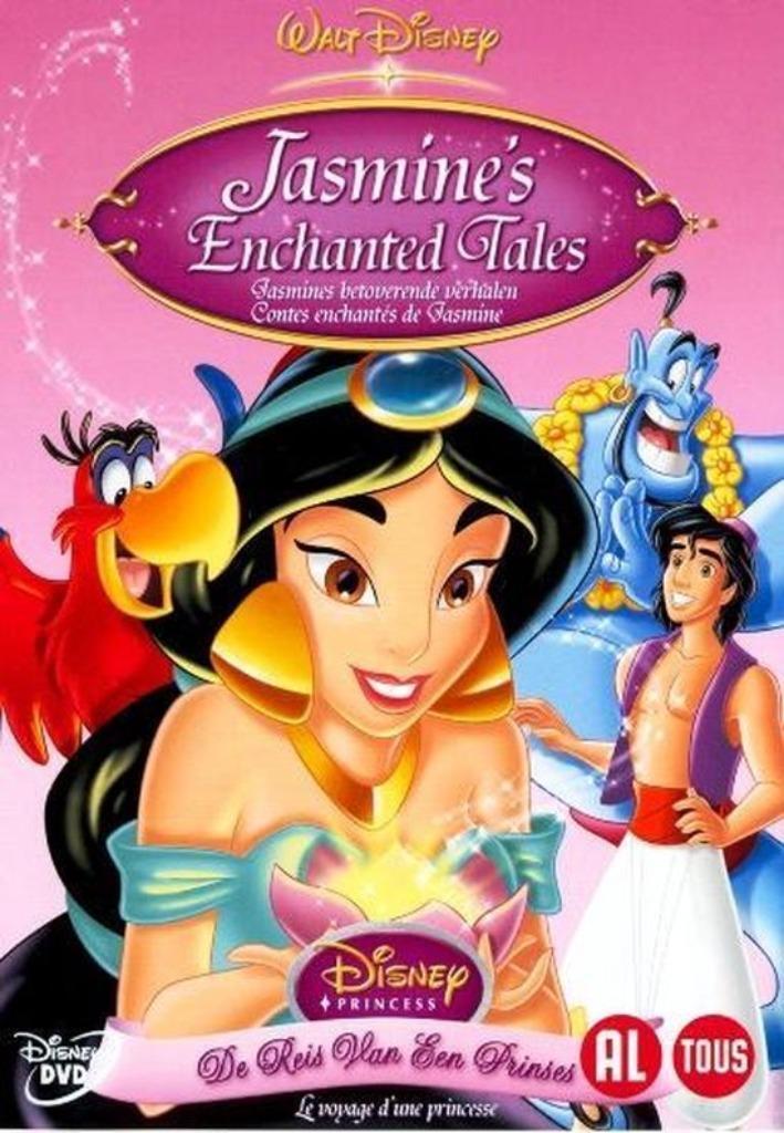 Disney dvd - Jasmine's betoverende verhalen, Cd's en Dvd's, Dvd's | Tekenfilms en Animatie, Ophalen of Verzenden