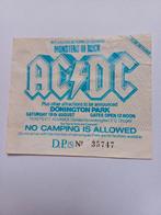 Ticket ACDC, Monsters of Rock Donington Park 18/8/1984