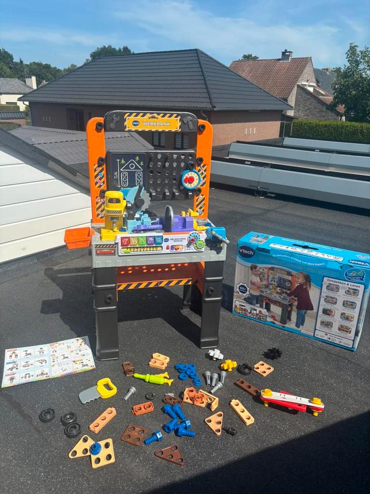VTech WERKBANK – Interactieve Speelset met Gereedschap, Tickets en Kaartjes, Overige Tickets en Kaartjes