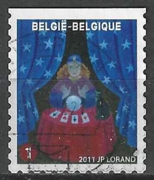 Belgie 2011 - Yvert 4097 /OBP 4116 - Foor - Waarzegster (ST), Timbres & Monnaies, Timbres | Europe | Belgique, Affranchi, Envoi