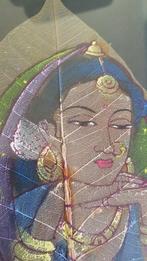 Fijn Beschilderd Boomblad - Unieke kunst uit India -, Ophalen