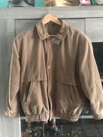 Herenjas in daim maat 42-44 merk Charlie Parker, Kleding | Heren, Jassen | Zomer, Ophalen, Maat 52/54 (L), Bruin, Charlie Parker