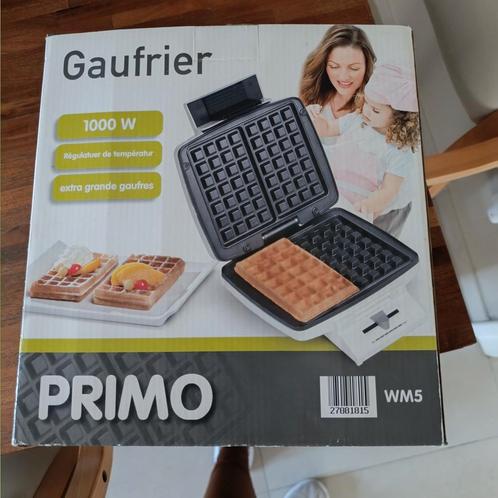 Nieuw Wafelijzer PRIMO WM5 – 1000W, Elektronische apparatuur, Wafelijzers, Nieuw, Ophalen
