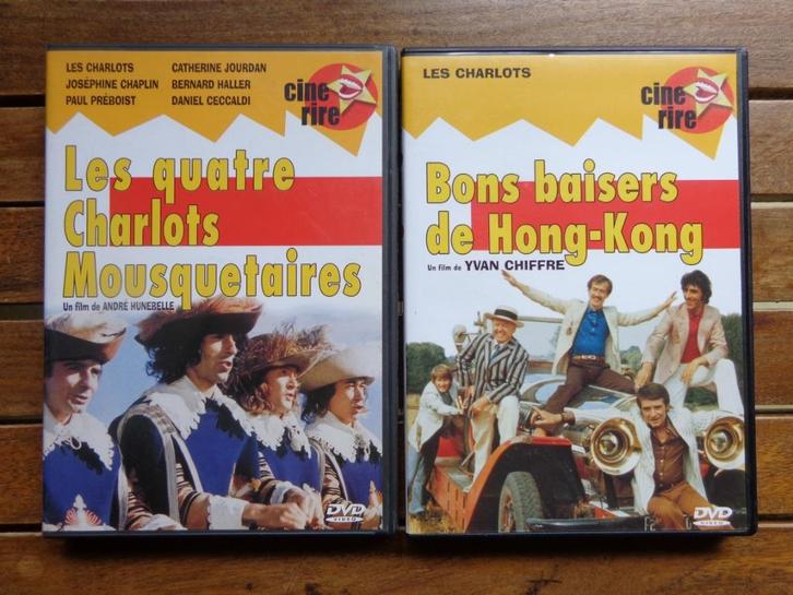 )))  Les Charlots  //  2 Films / Comédie  (((, CD & DVD, DVD | Comédie, Comme neuf, Comédie d'action, Tous les âges, Enlèvement ou Envoi